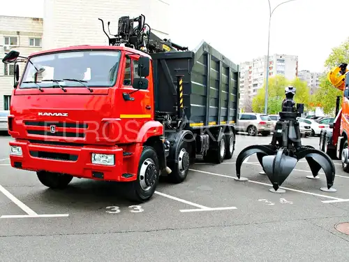 КАМАЗ 65201 ломовоз с Велмаш ВМ 10-74М (VM10L74M) КАМАЗ 65201 ломовоз с Велмаш ВМ 10-74М (VM10L74M)