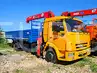 КАМАЗ 4308 бортовой с КМУ UNIC URV 504