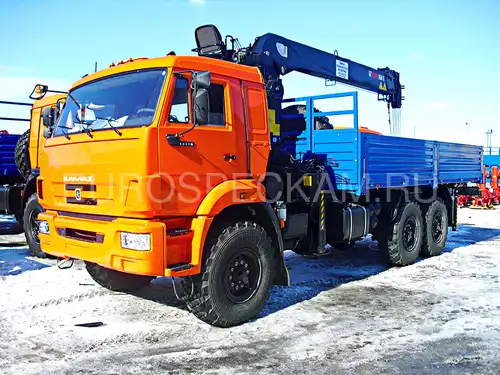 КАМАЗ 43118 бортовой с КМУ HIAB 160T КАМАЗ 43118 бортовой с КМУ HIAB 160T