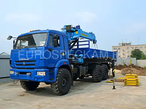 КАМАЗ 43118 бортовой с КМУ Palfinger Инман ИТ-180