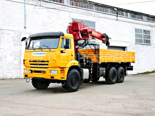 КАМАЗ 43118 бортовой с КМУ Галичанин КМУ-150 КАМАЗ 43118 бортовой с КМУ Галичанин КМУ-150