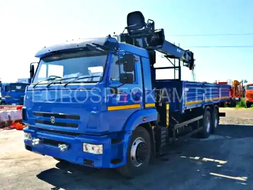 КАМАЗ 65117 бортовой с КМУ HIAB 160T КАМАЗ 65117 бортовой с КМУ HIAB 160T