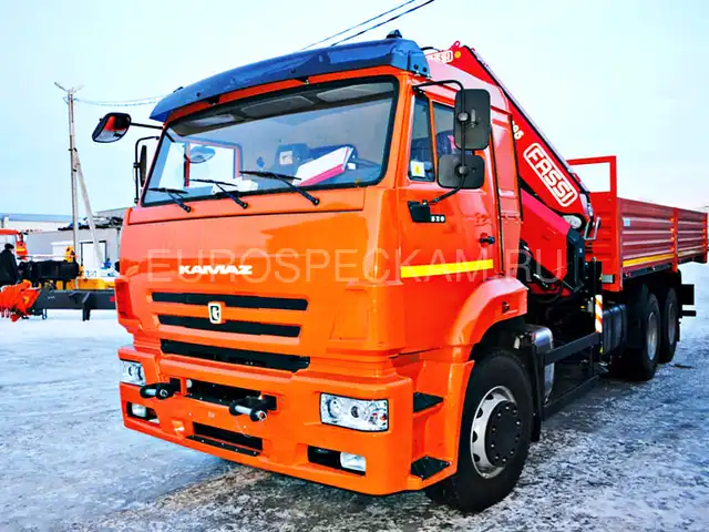 КАМАЗ 6520 бортовой с КМУ Fassi F295A.2.22